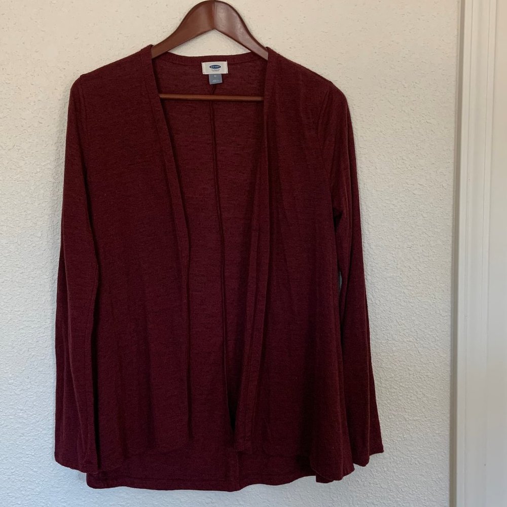 Maroon Cardigan